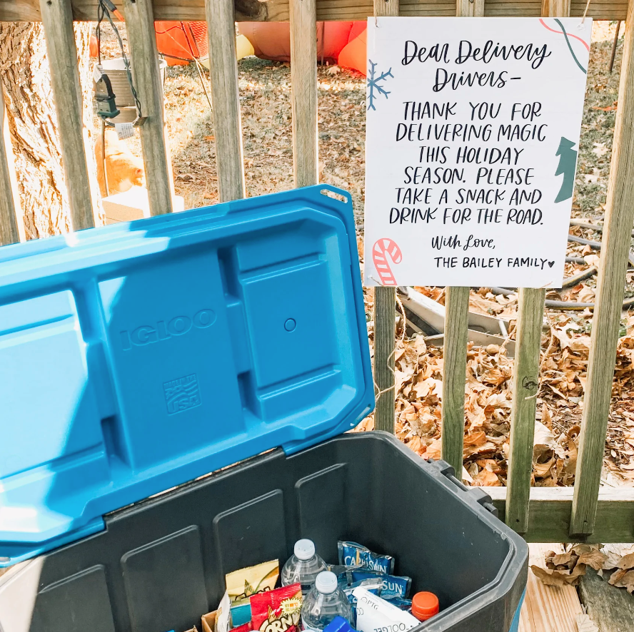 Delivery Driver Snack Box