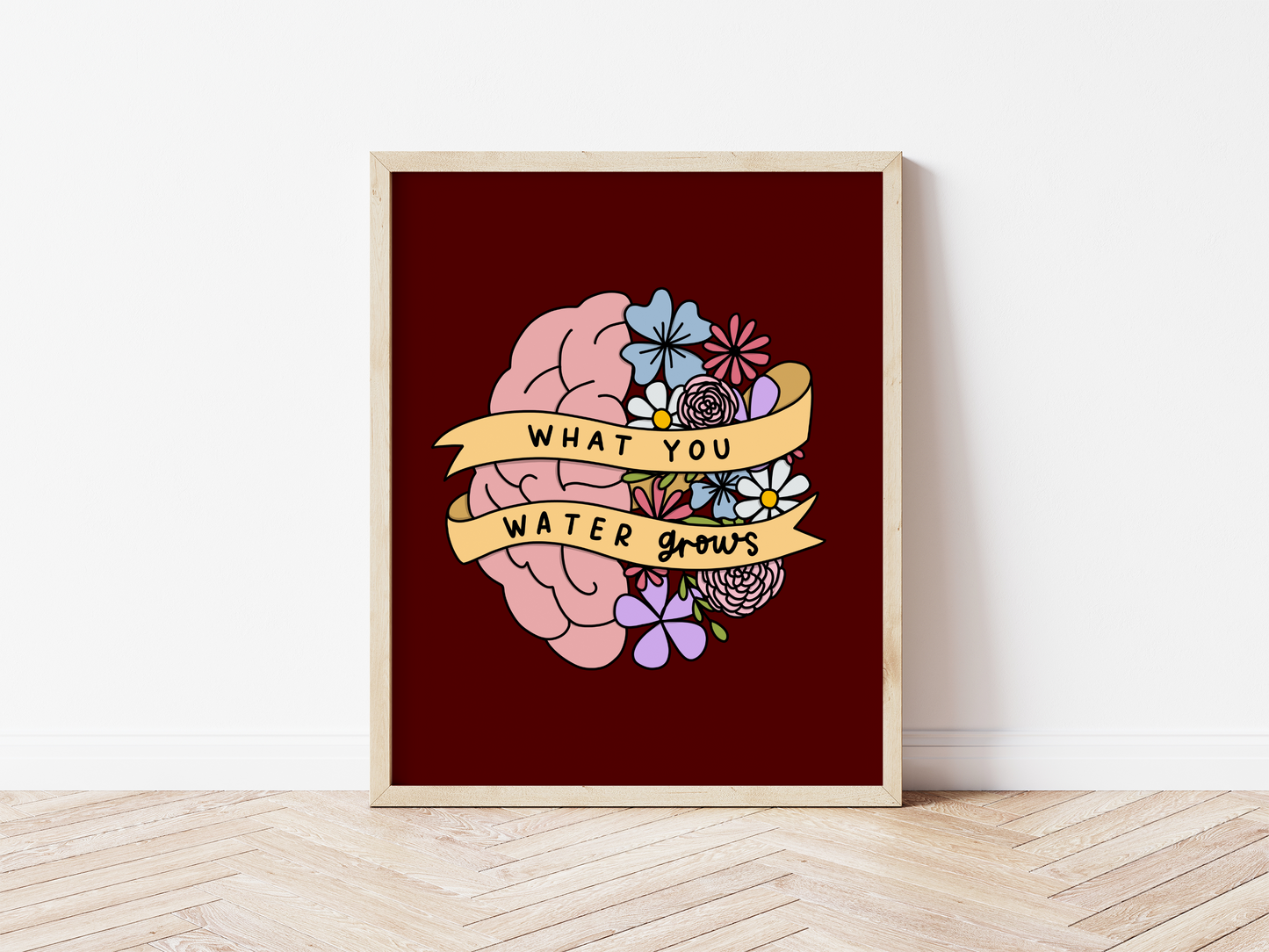 What You Water Grows Print