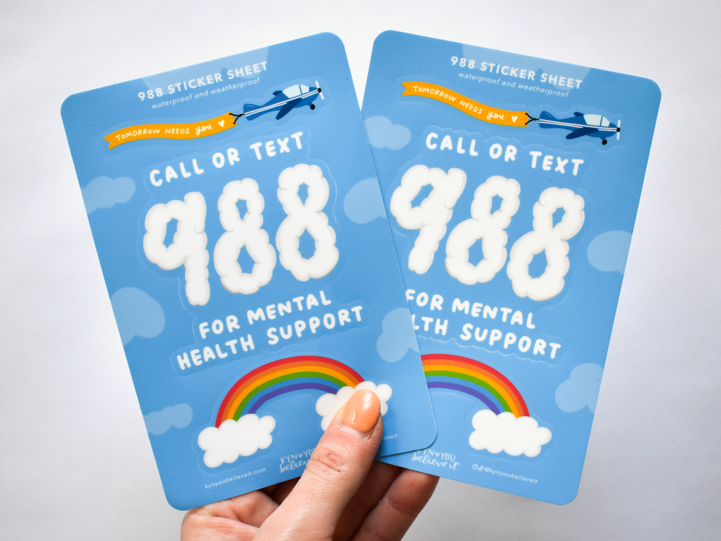 988 Sticker Sheet