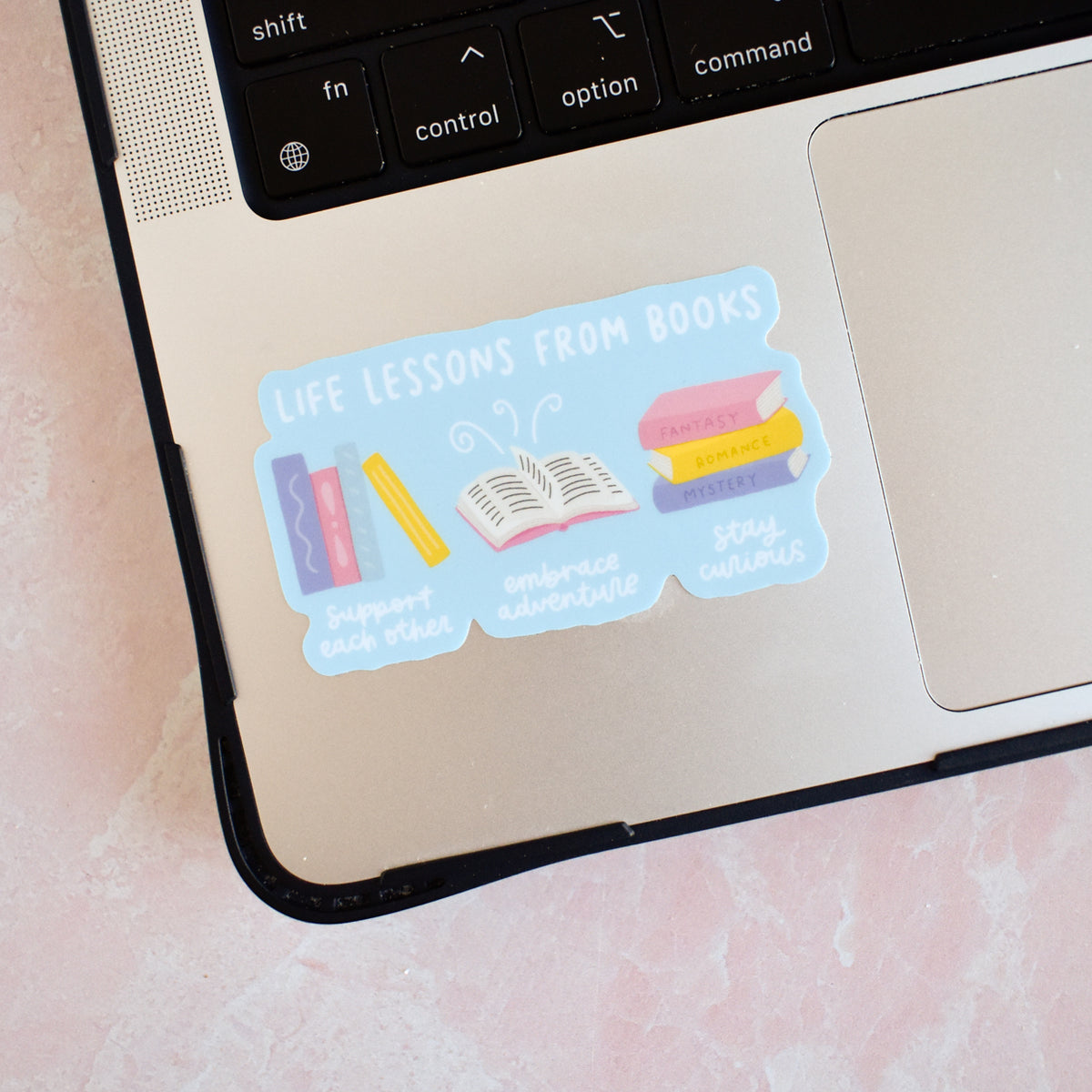 Life Lessons From Books Sticker | Inspirational Gift for Readers – Kyn ...