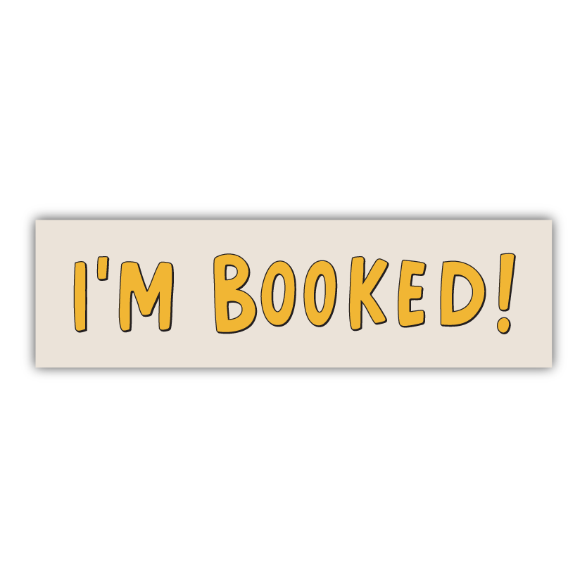 I'm Booked Bookmark