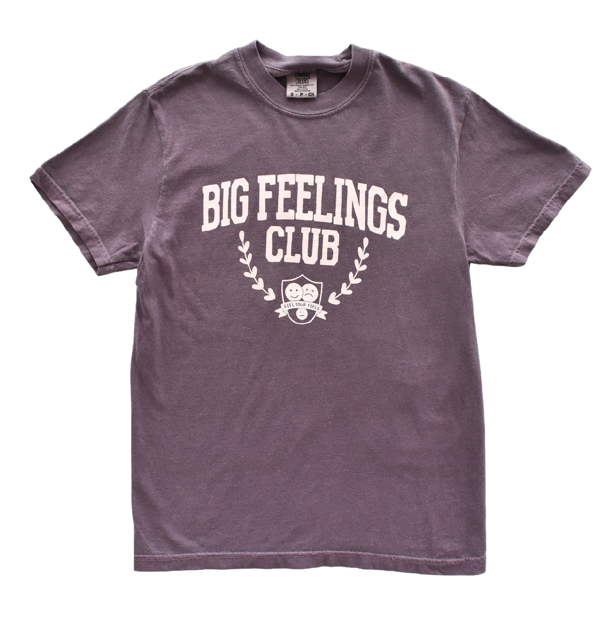 IMPERFECT Big Feelings Club Tee (Violet)