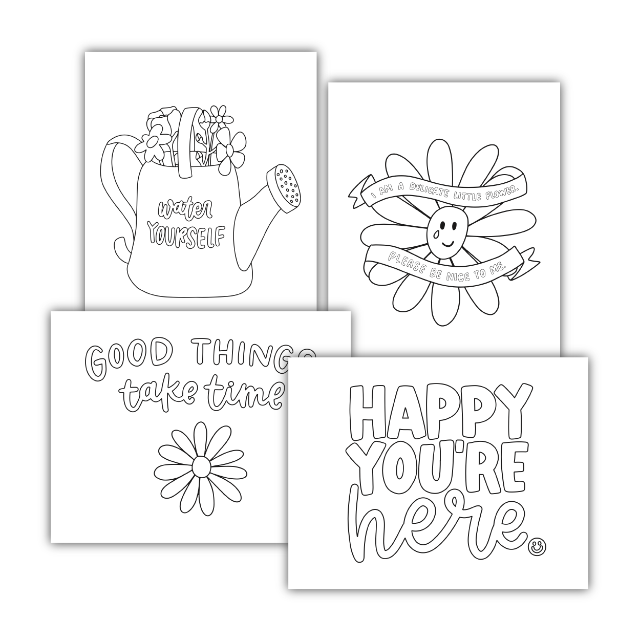 Bloom Launch Coloring Sheets (Digital Download)