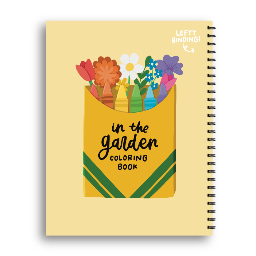 In The Garden Coloring Book