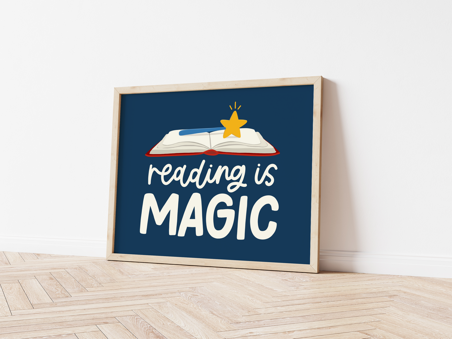 Reading Is Magic Print