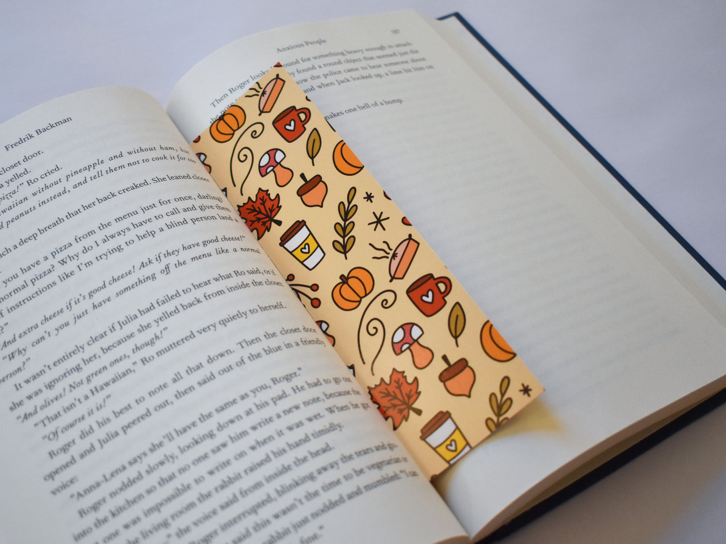 Fall Pattern Bookmark