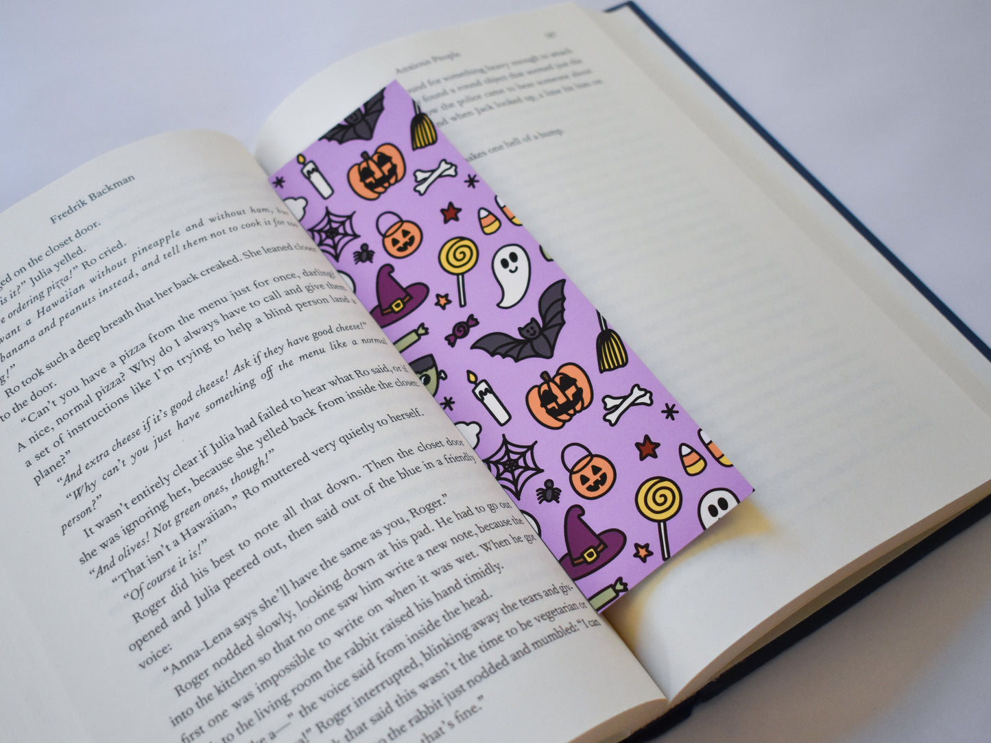 Halloween Pattern Bookmark