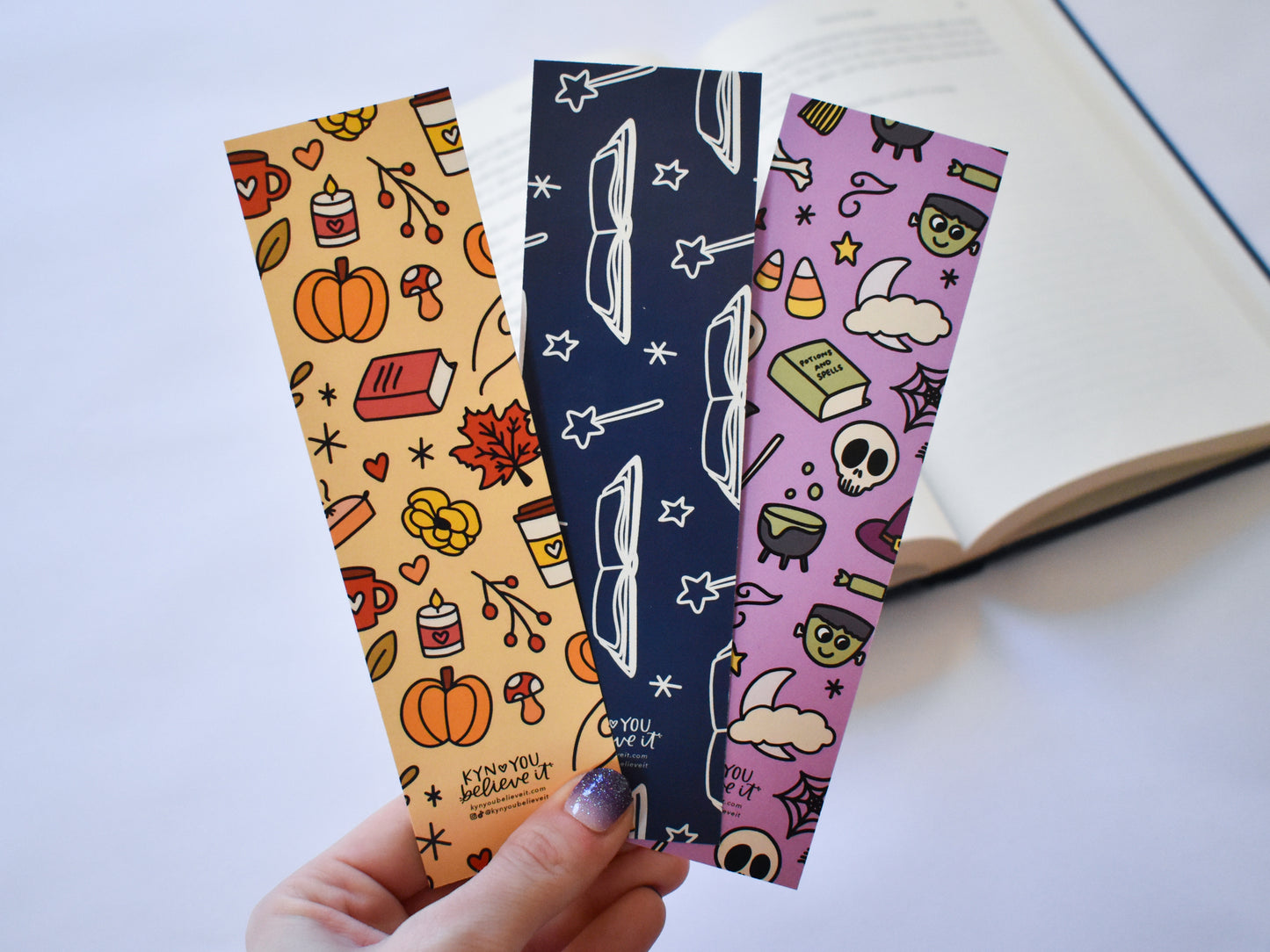 Halloween Pattern Bookmark