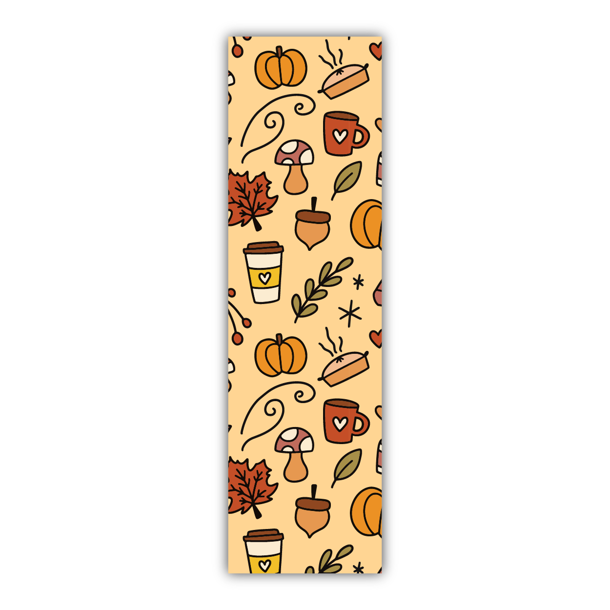 Fall Pattern Bookmark