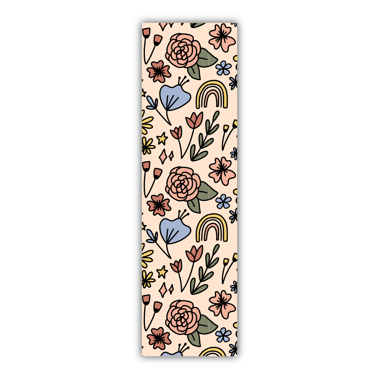 Whimsy Florals Bookmark