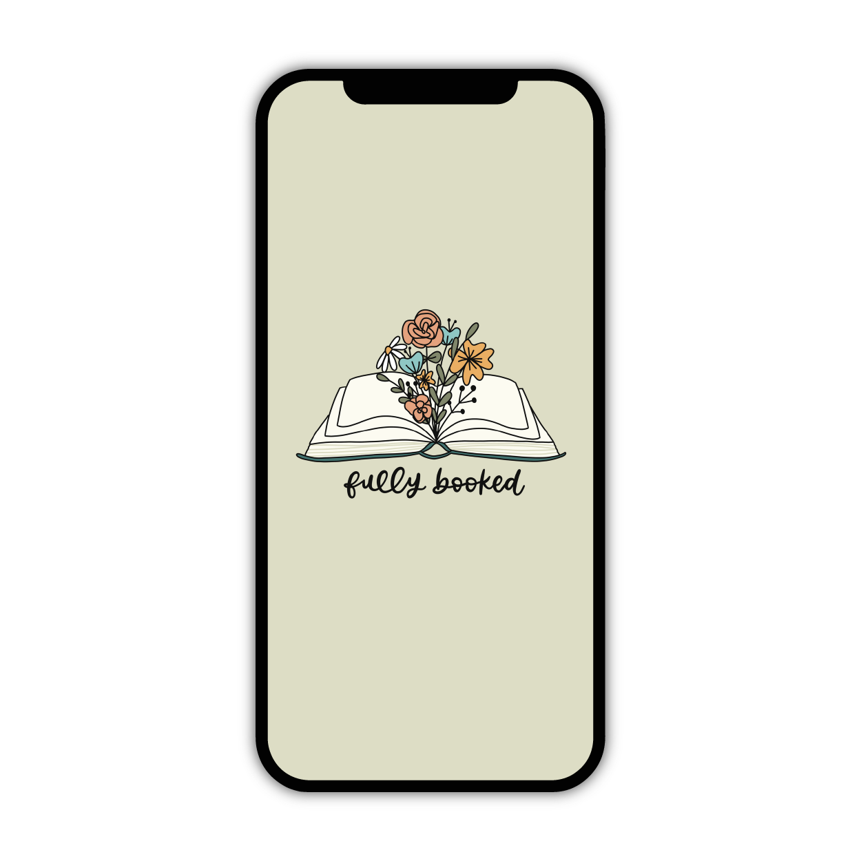Fully Booked Phone Wallpaper