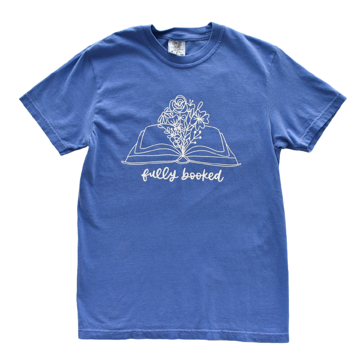 Fully Booked Tee (Royal Blue)