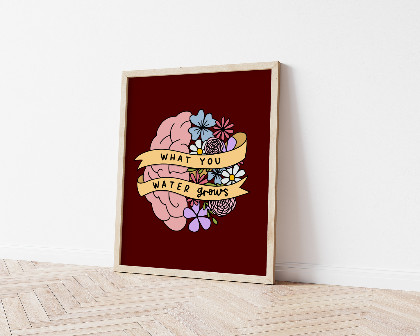 What You Water Grows Print