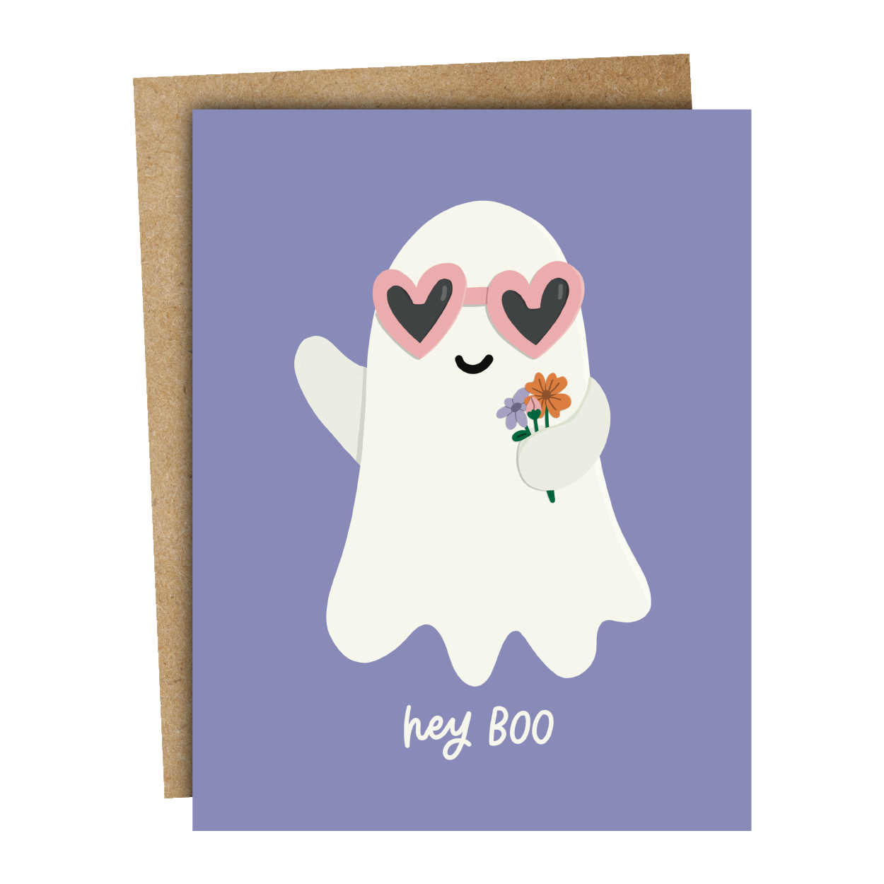 Hey Boo Card