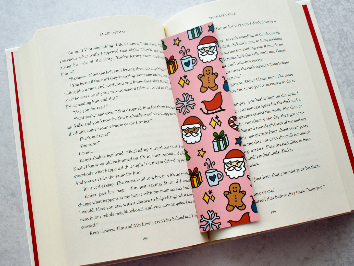 Christmas Pattern Bookmark