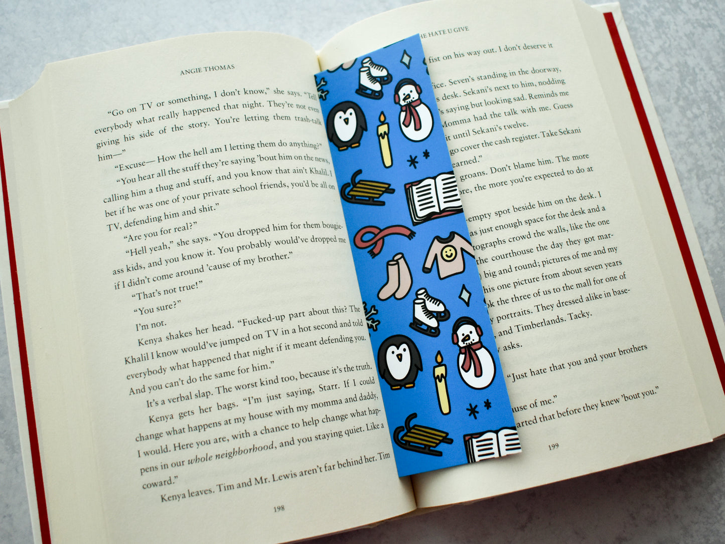 Winter Pattern Bookmark