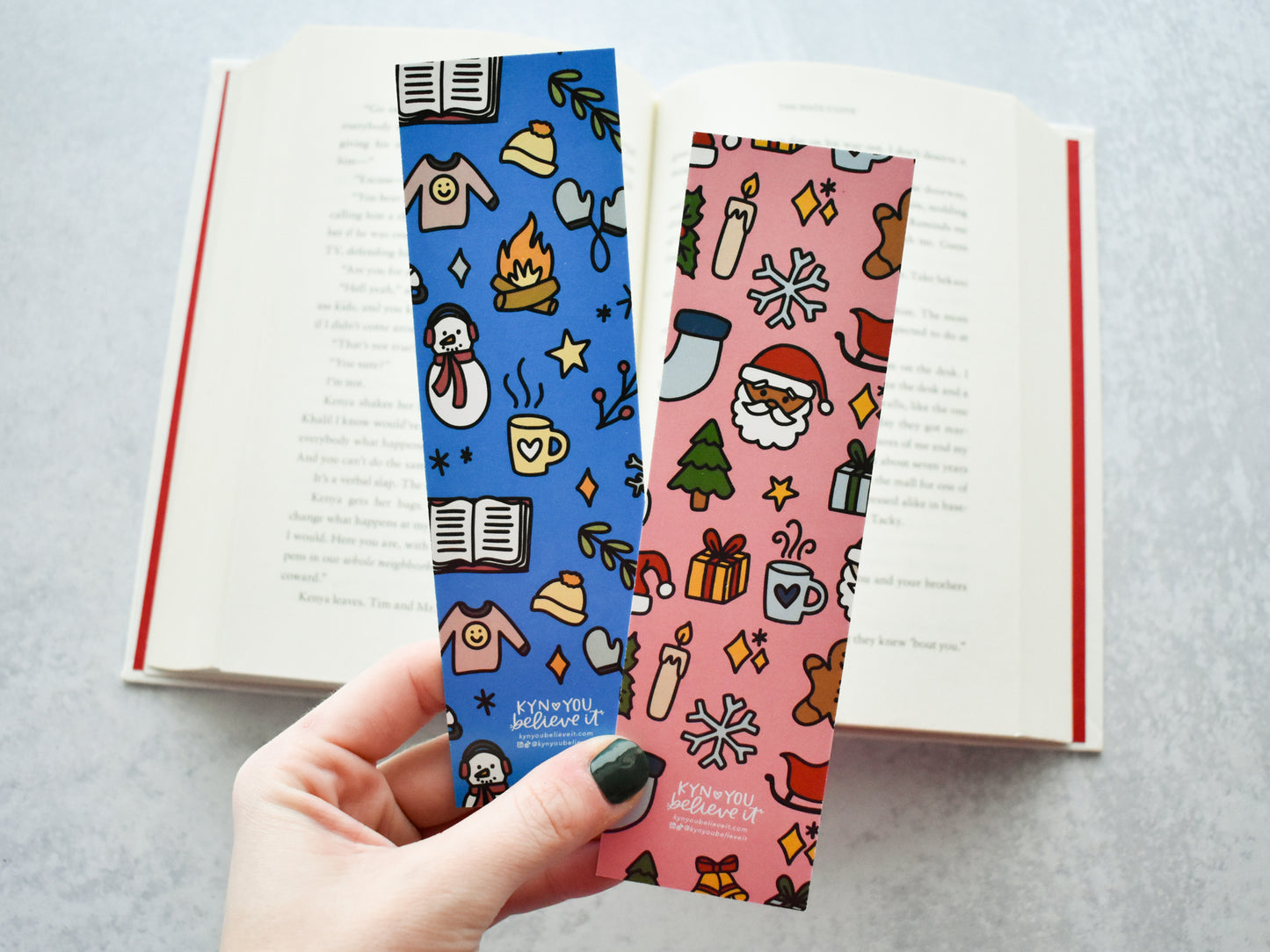 Winter Pattern Bookmark