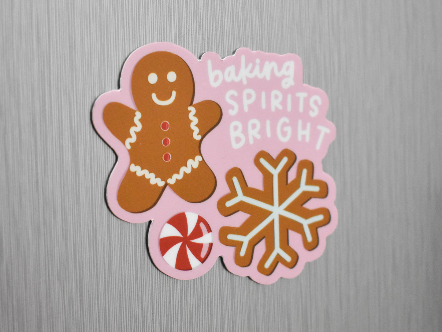 Baking Spirits Bright Fridge Magnet