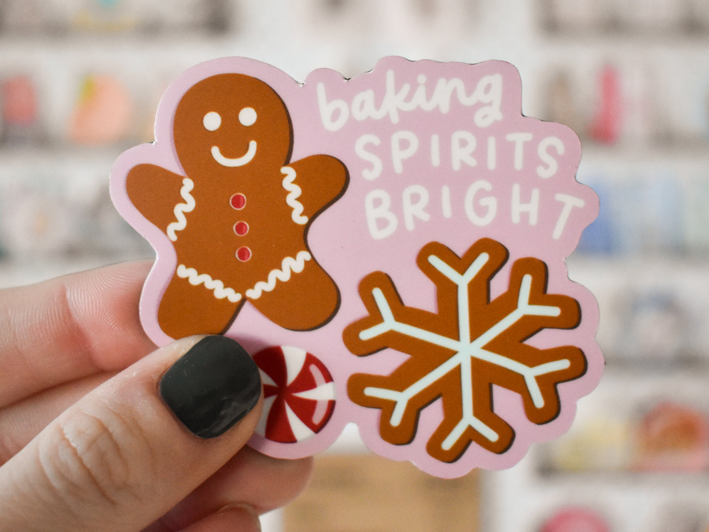 Baking Spirits Bright Fridge Magnet
