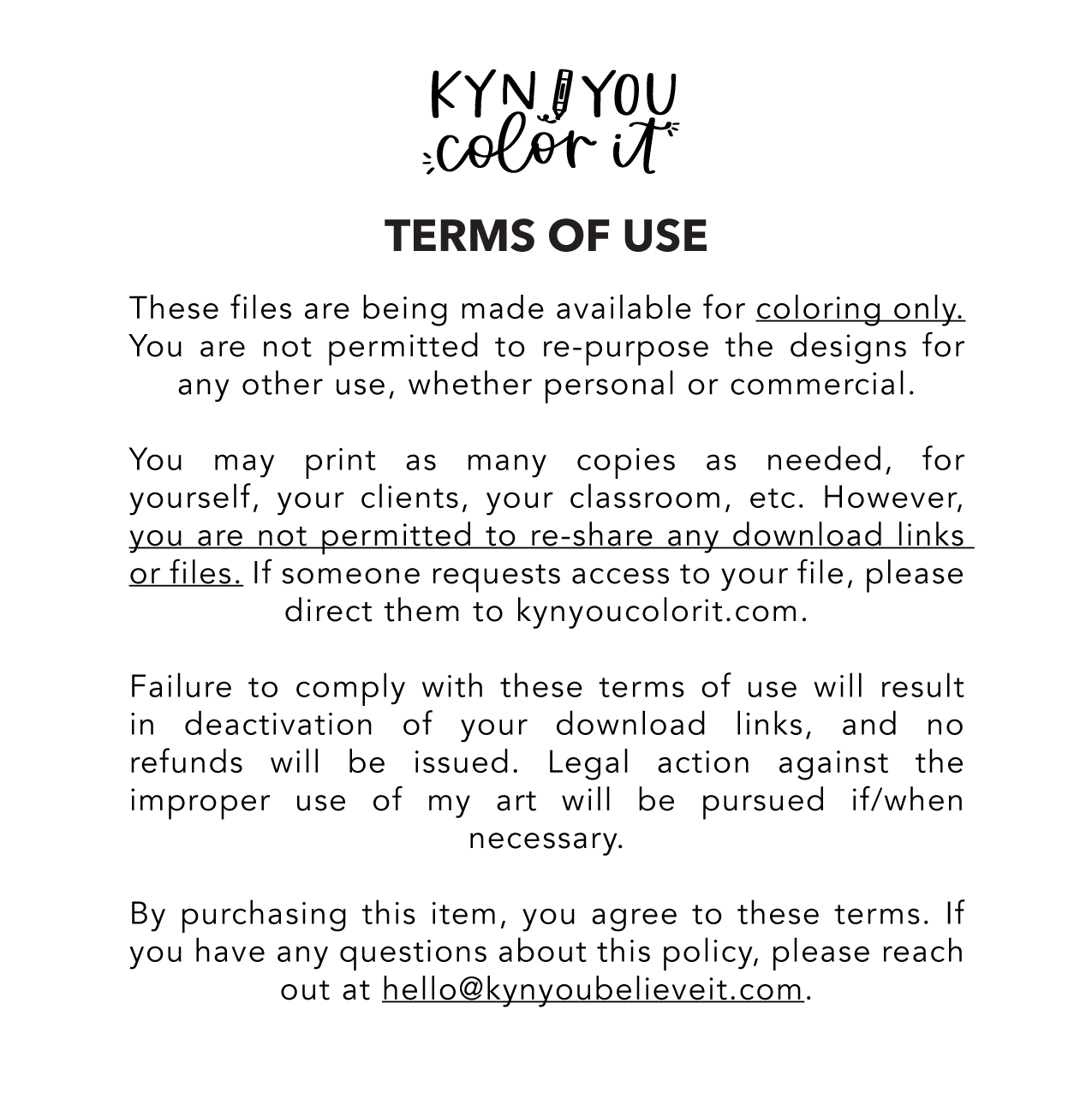 Spooky Mental Health Coloring Sheets (KYCI #7)