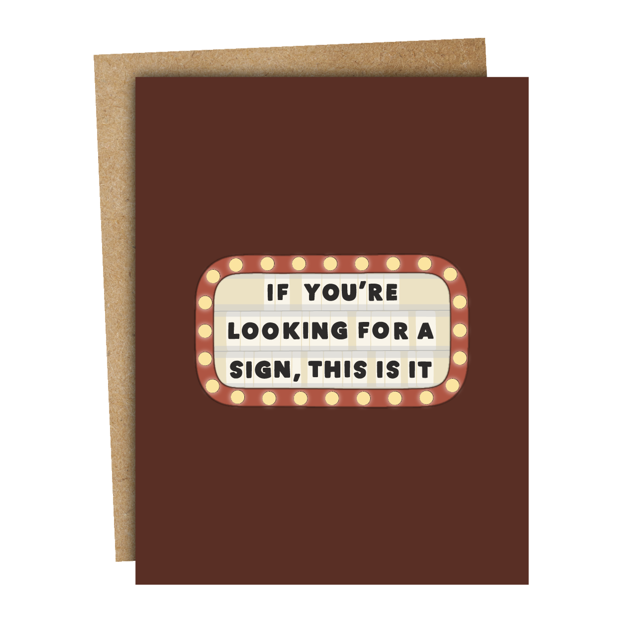 Looking for a Sign Card
