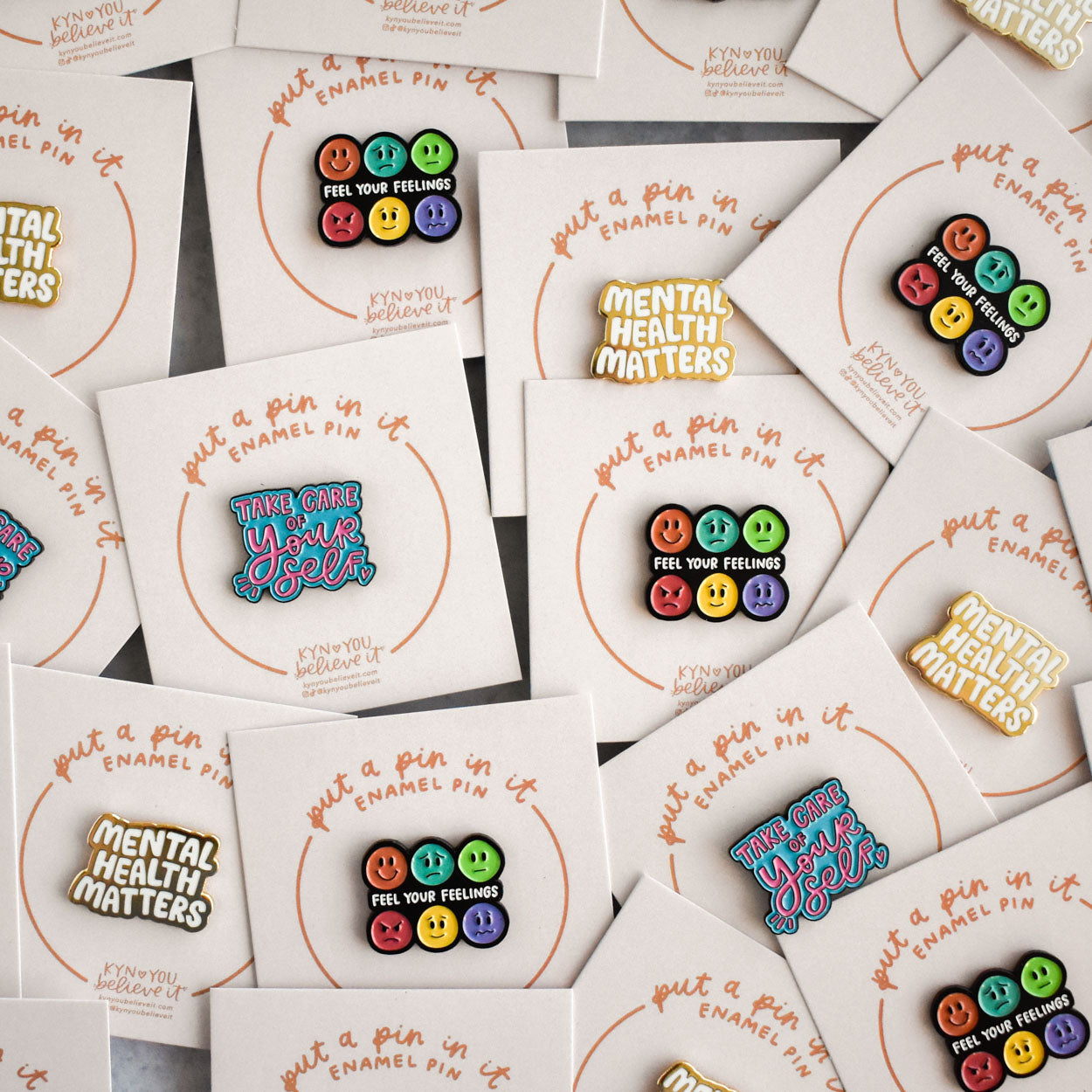 Take Care of Yourself Enamel Pin