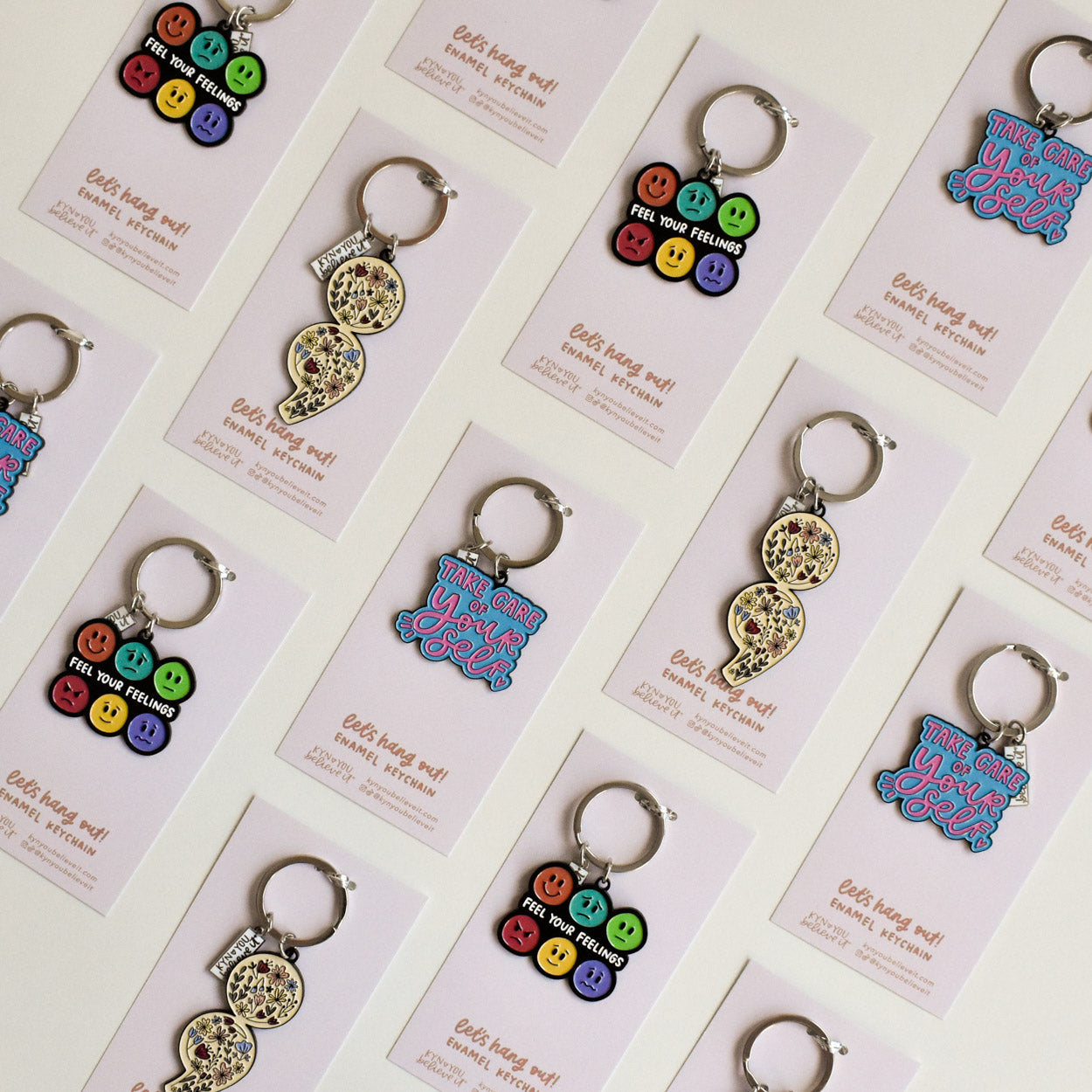 Take Care of Yourself Keychain