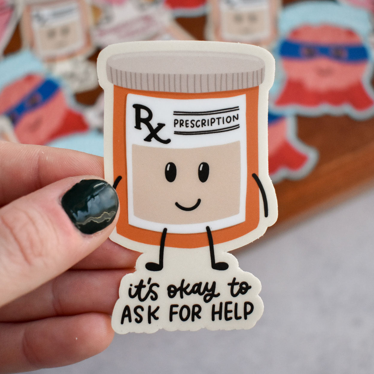 It's Okay To Ask For Help Sticker