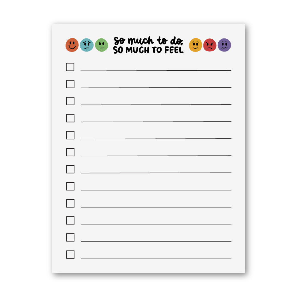 So Much To Do / Feel Notepad