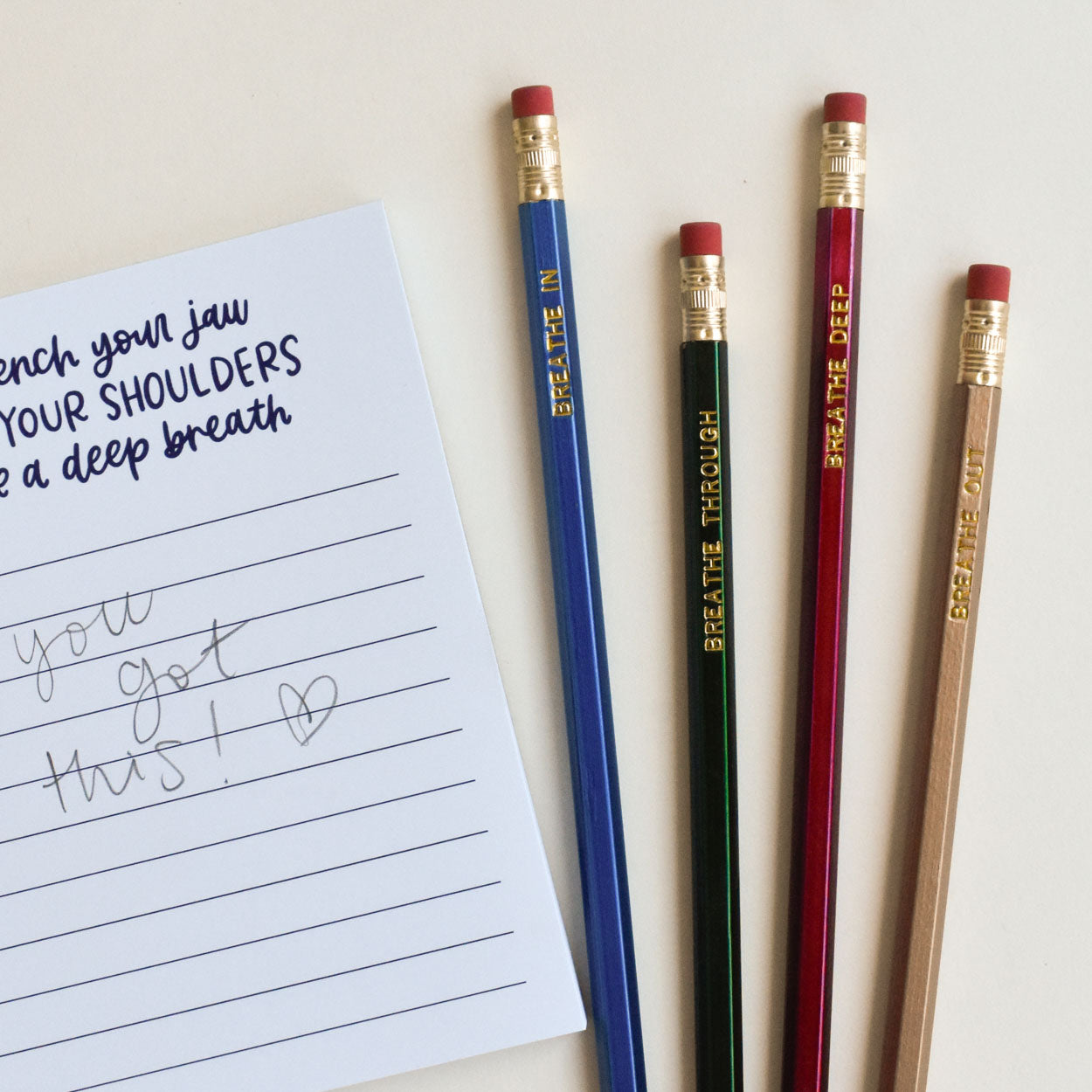 Take A Deep Breath Pencil Pack