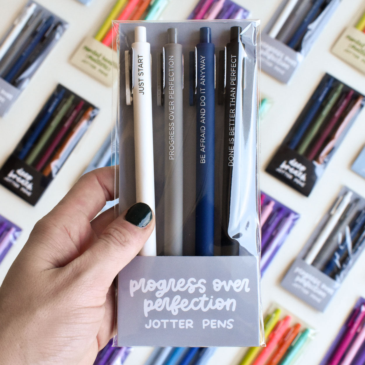 Progress Over Perfection Pen Pack