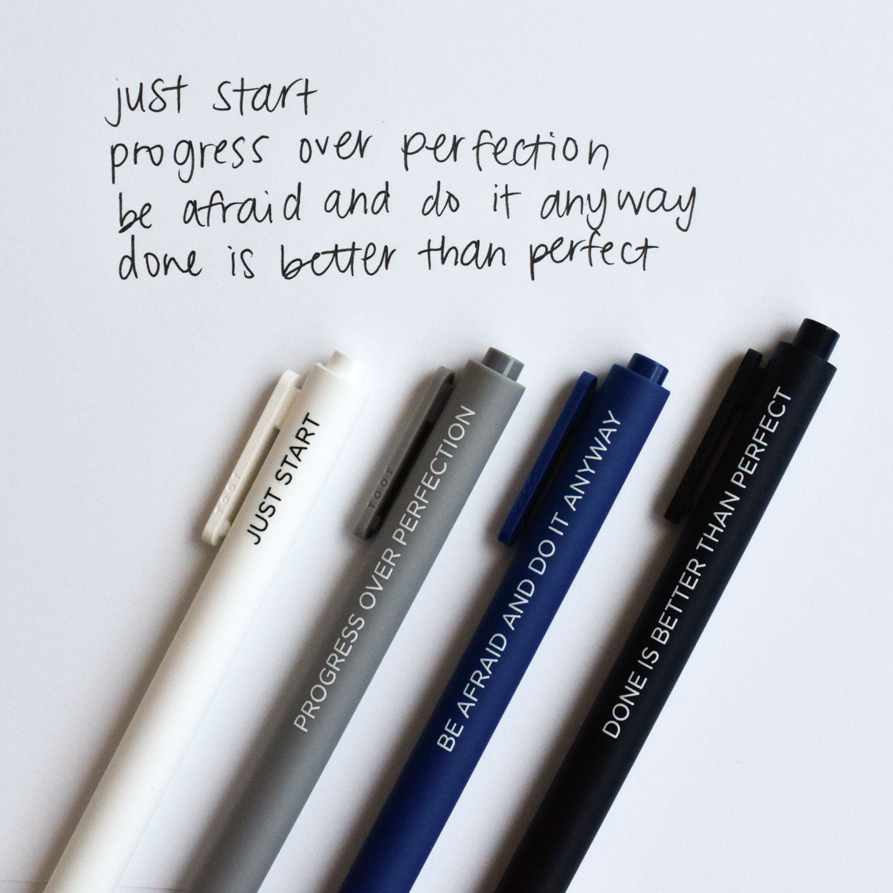 Progress Over Perfection Pen Pack