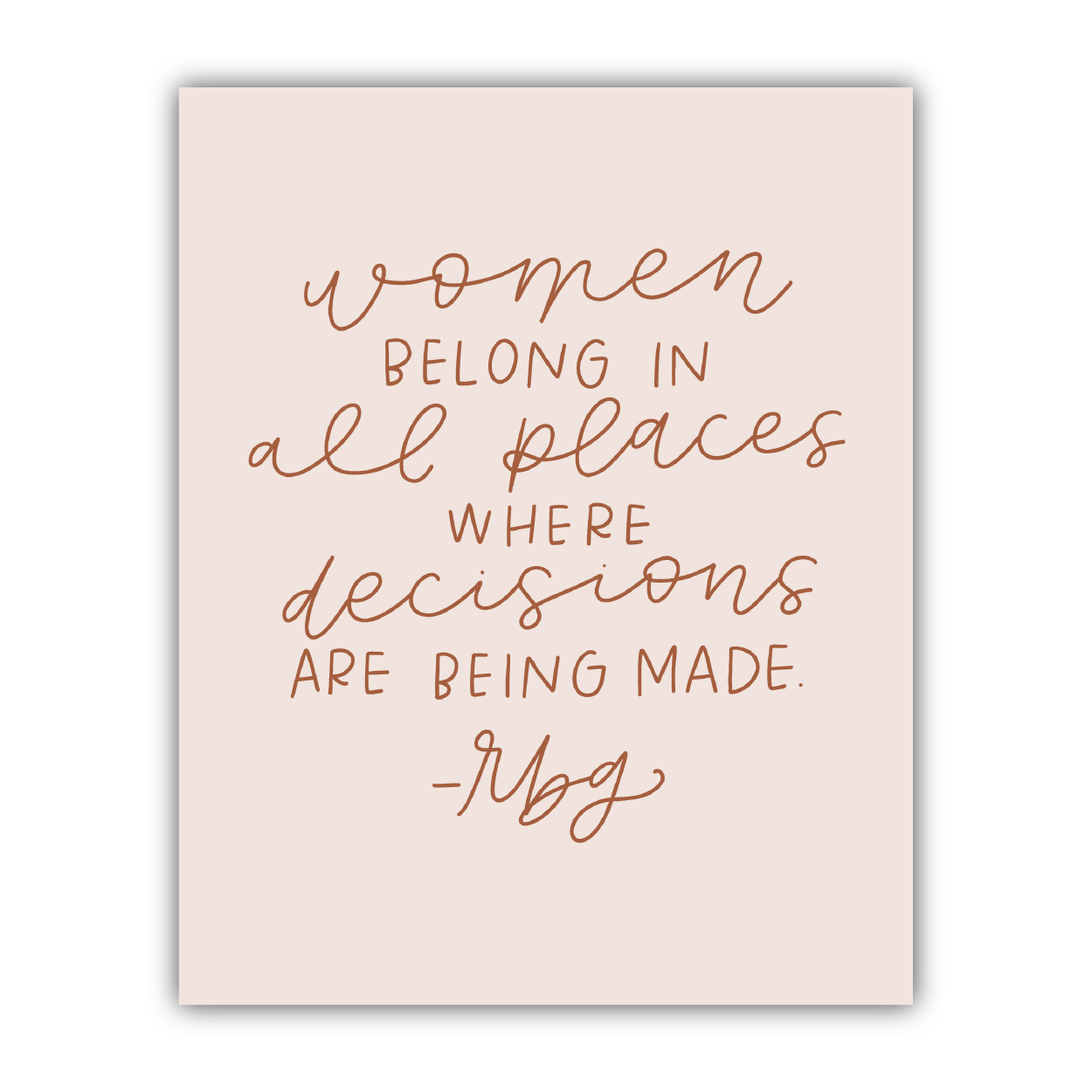 RBG Quote Prints