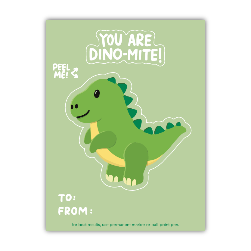 Dino-Mite Sticker Gram