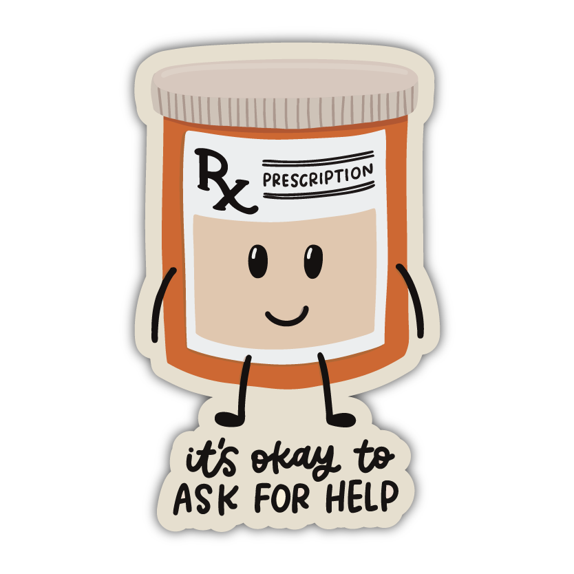 It's Okay To Ask For Help Sticker