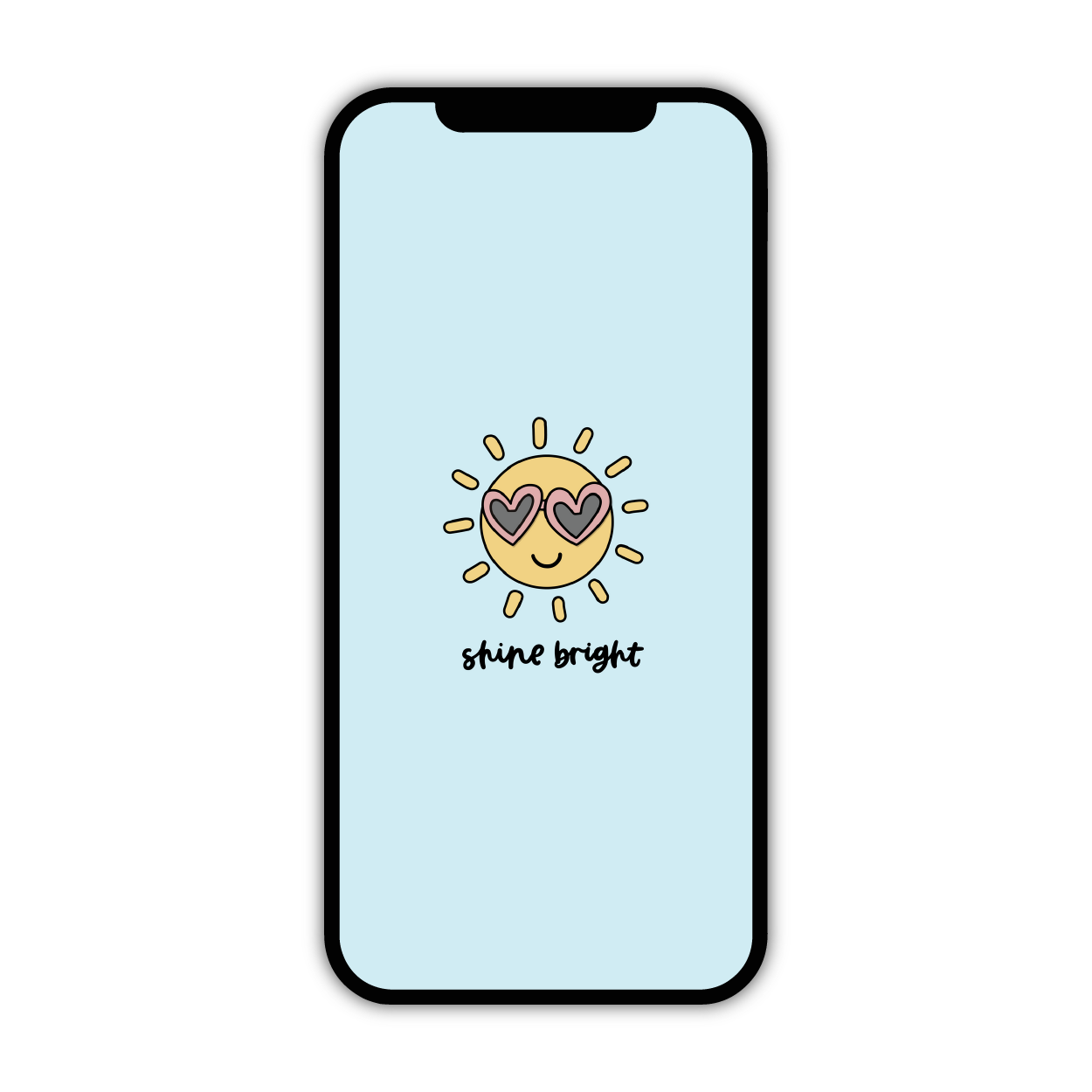 Shine Bright Phone Wallpaper