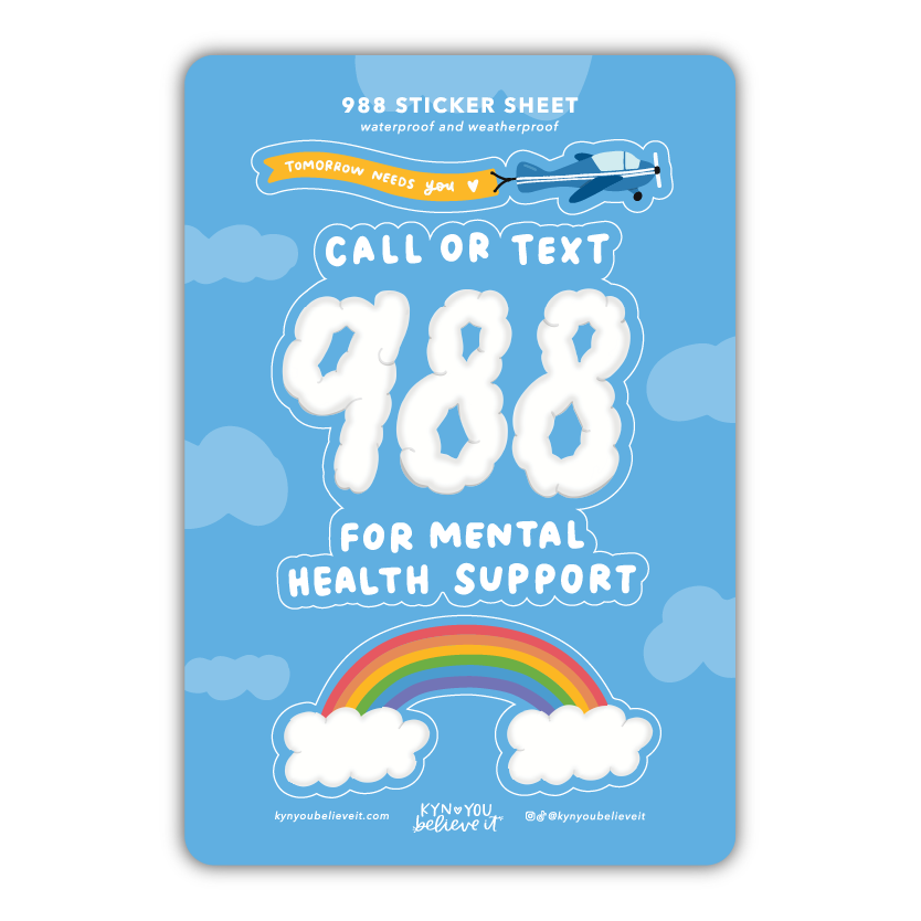 988 Sticker Sheet