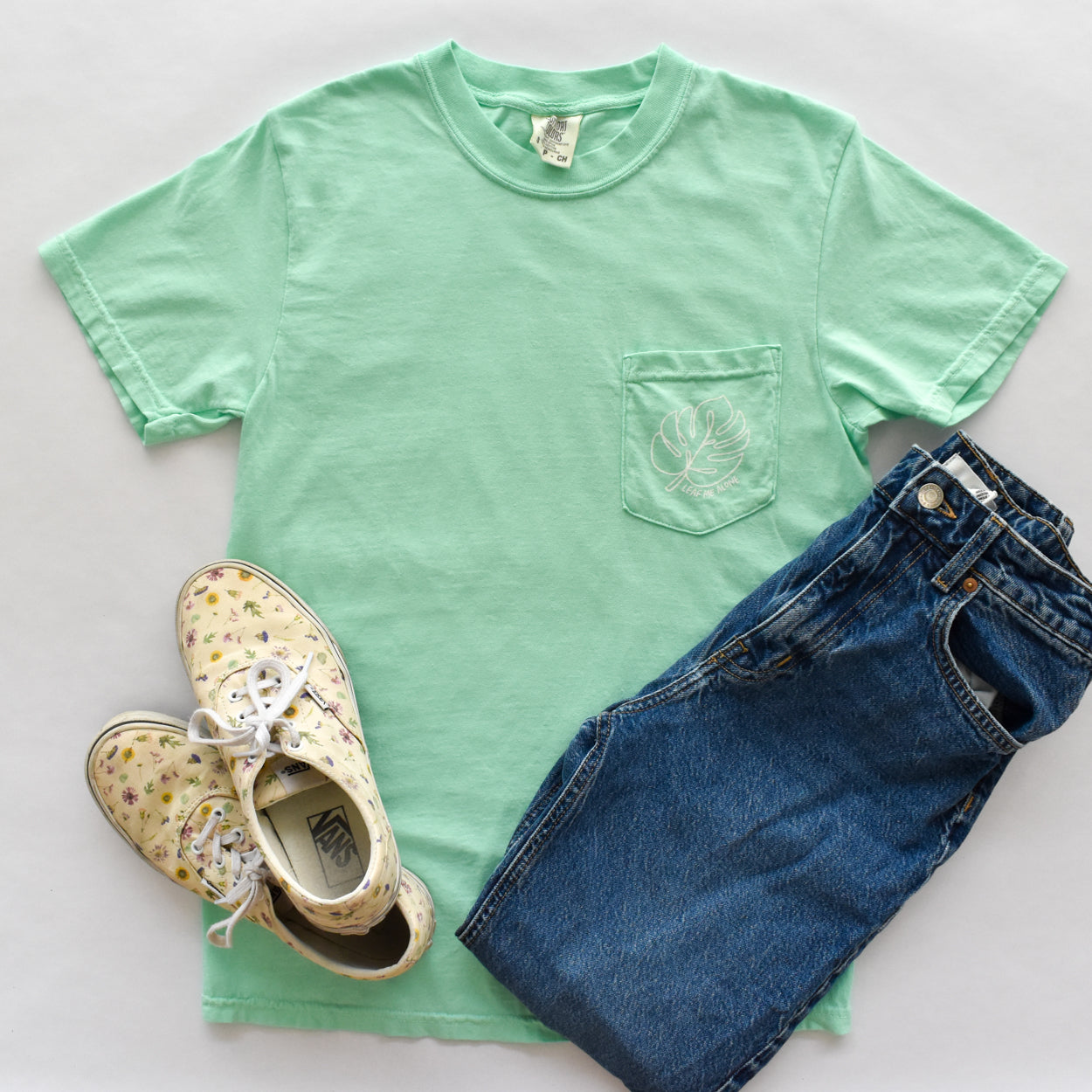 Leaf Me Alone Pocket Tee