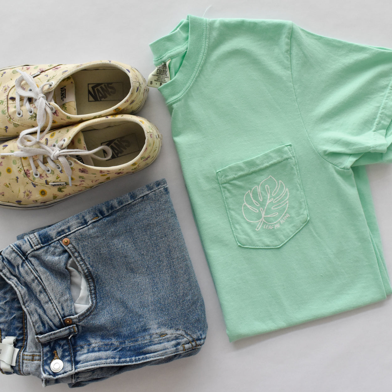 Leaf Me Alone Pocket Tee