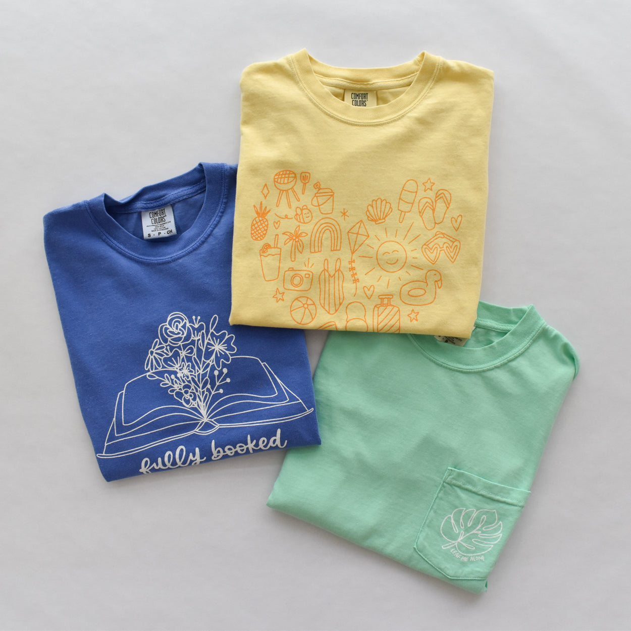 Fully Booked Tee (Royal Blue)