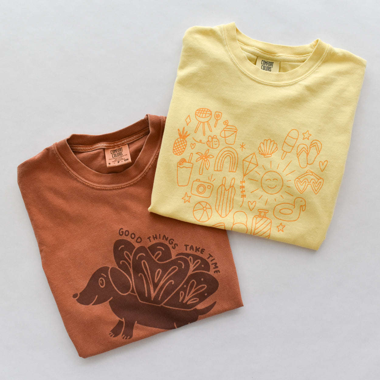 Good Things Take Time Weenie Dog Tee