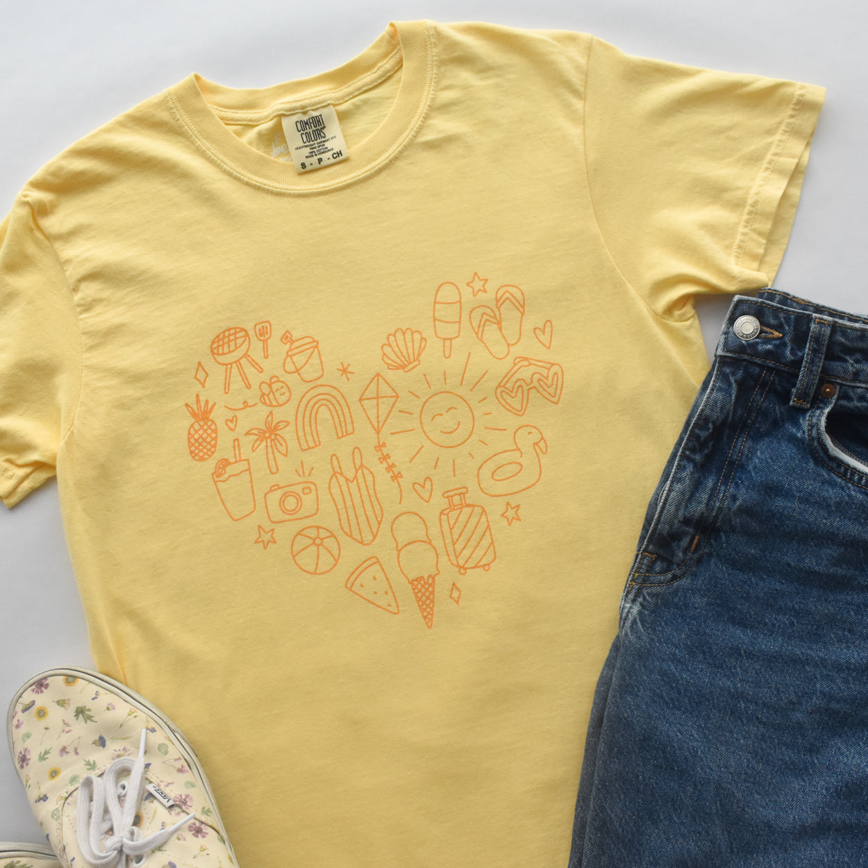 Summer Heart Tee (Full-Length)