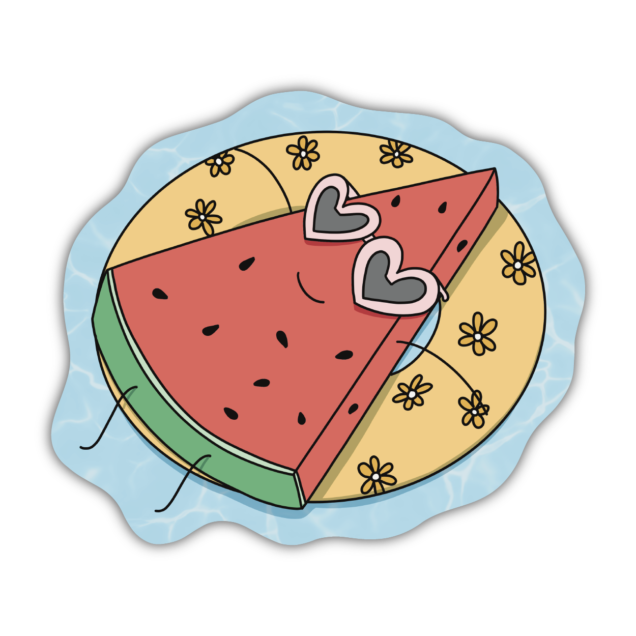Summer Watermelon Magnet