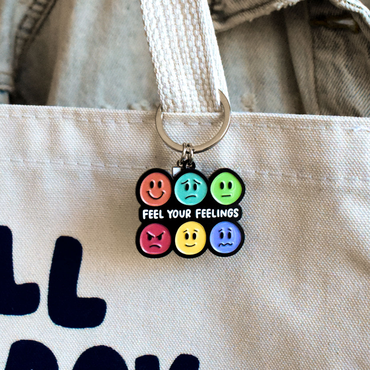 Feel Your Feelings Keychain