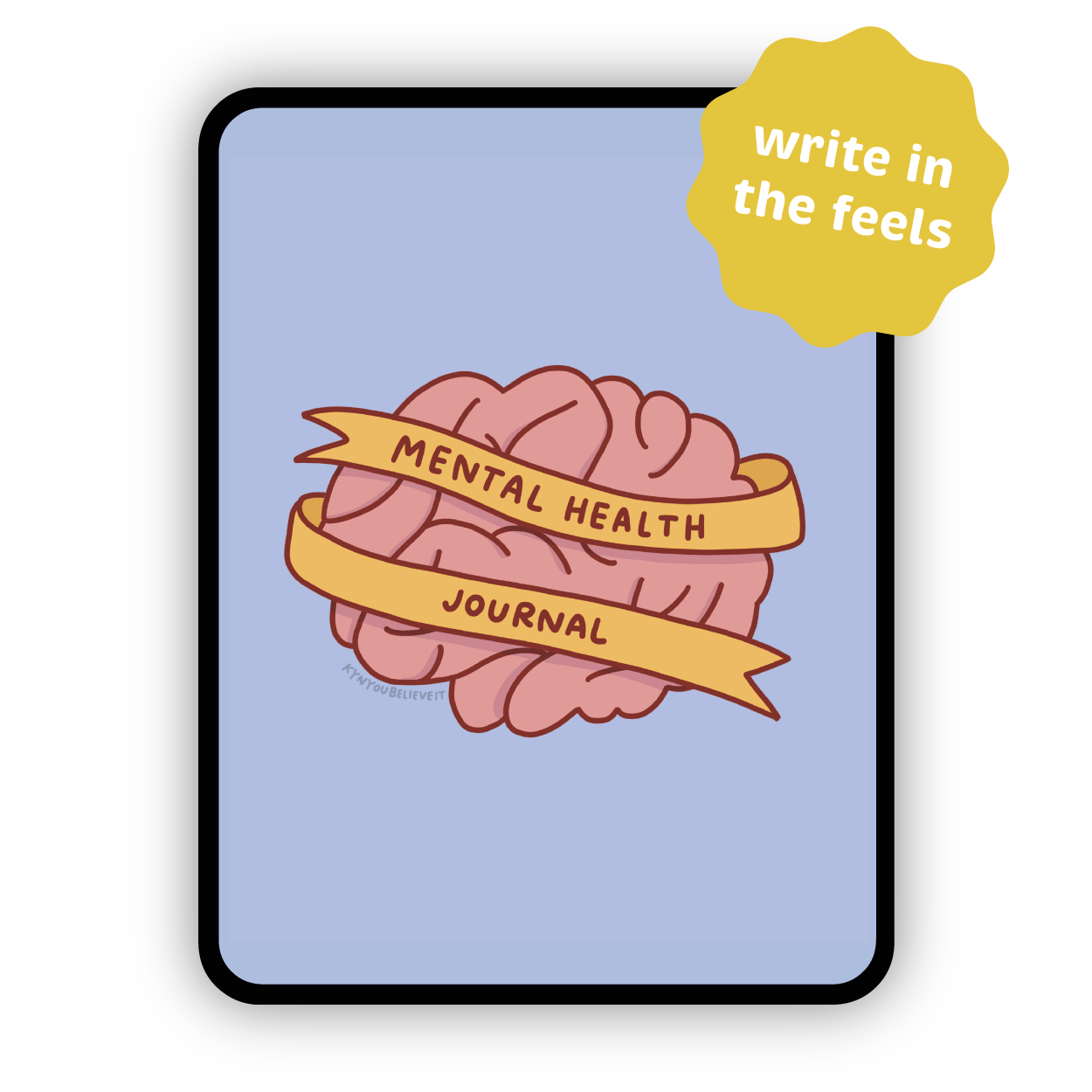 Write In The Feels Digital Mental Health Journal