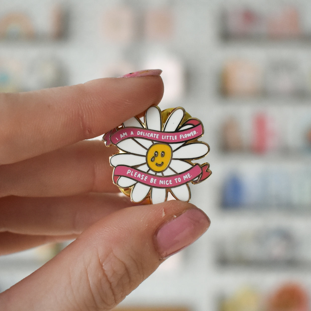 Delicate Flower Pin
