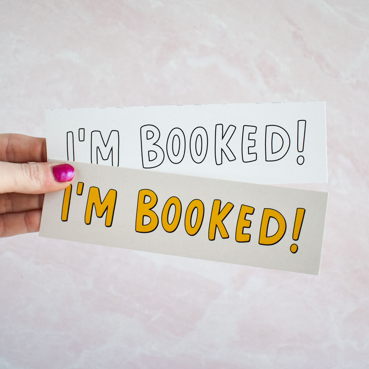 I'm Booked Bookmark