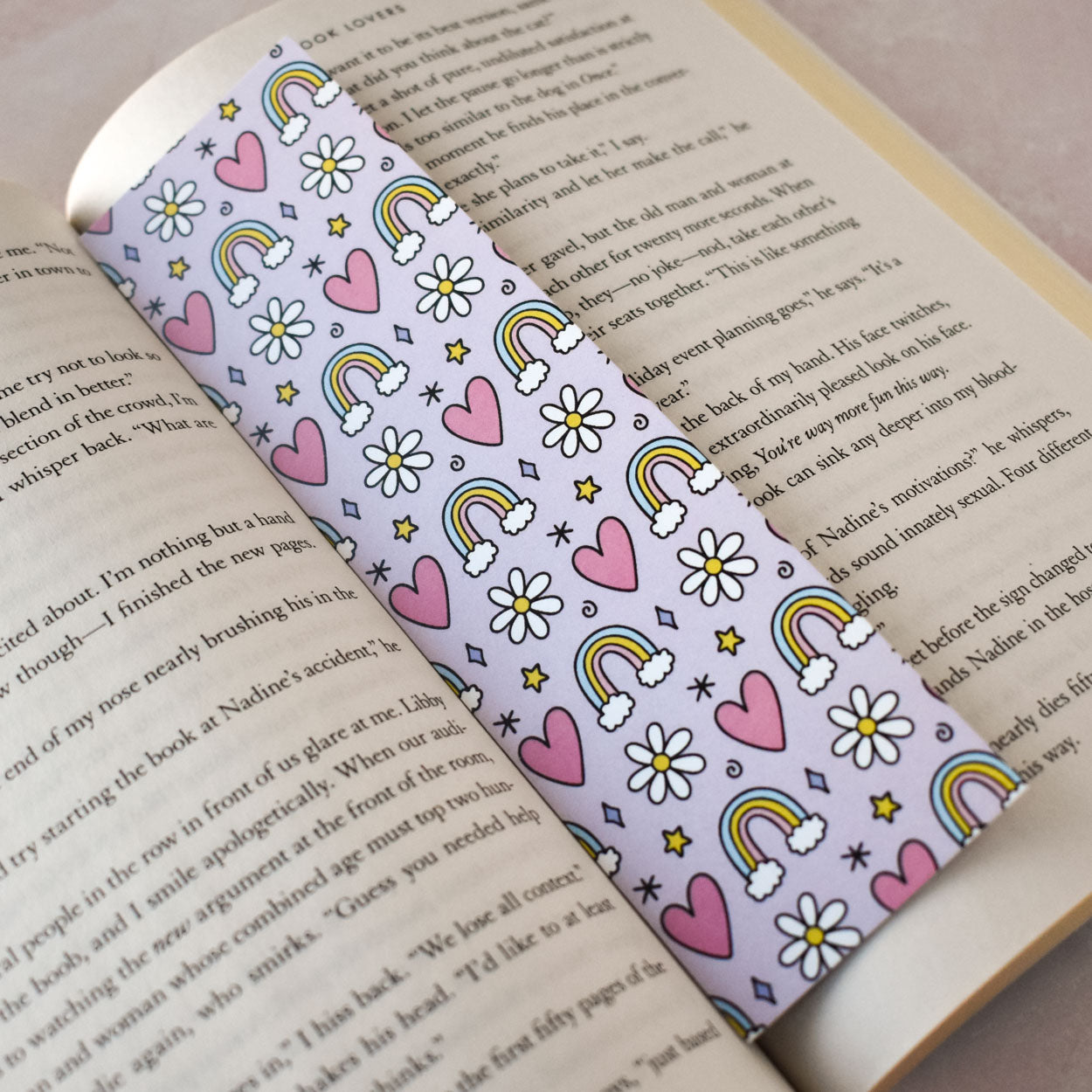 Rainbow Pattern Bookmark