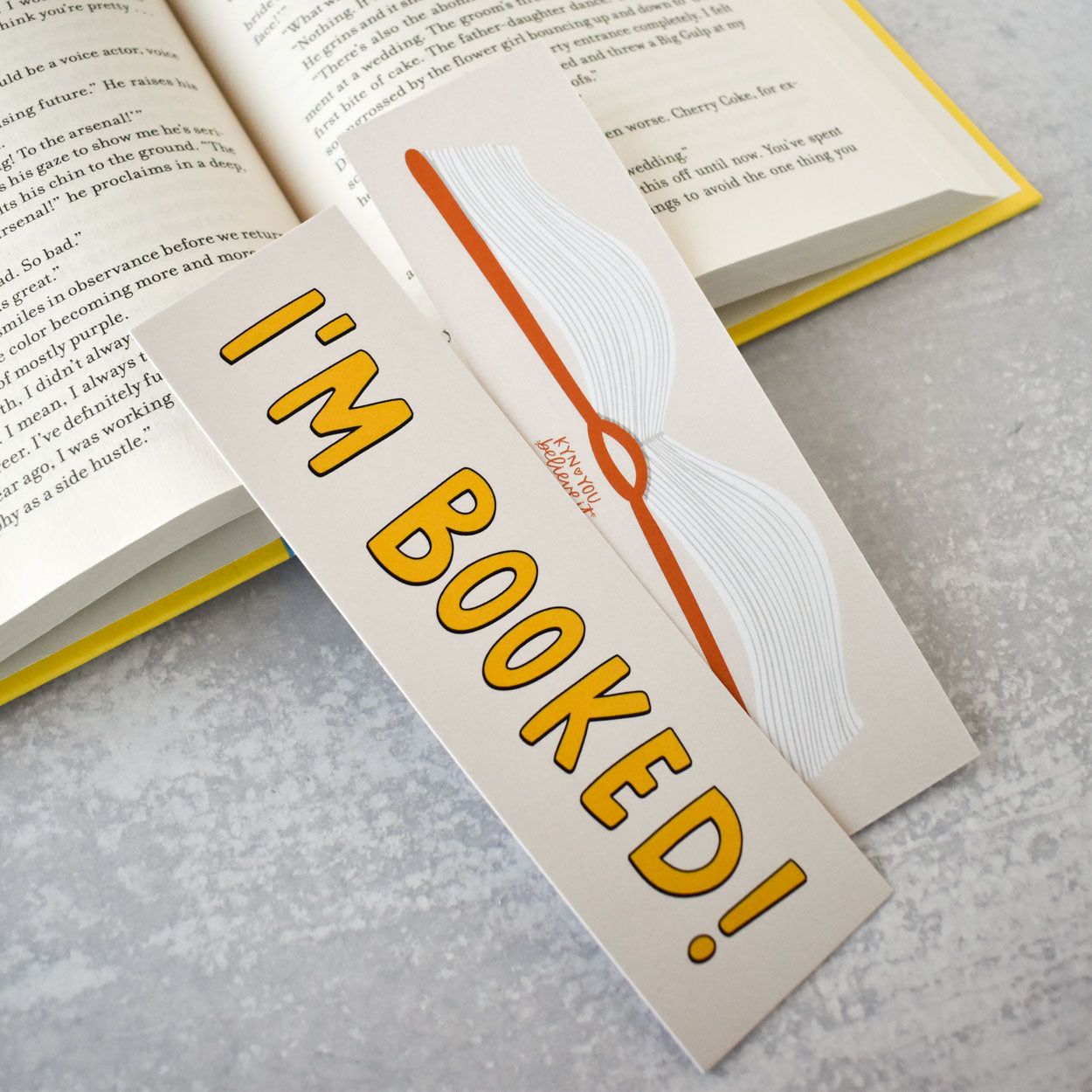 I'm Booked Bookmark