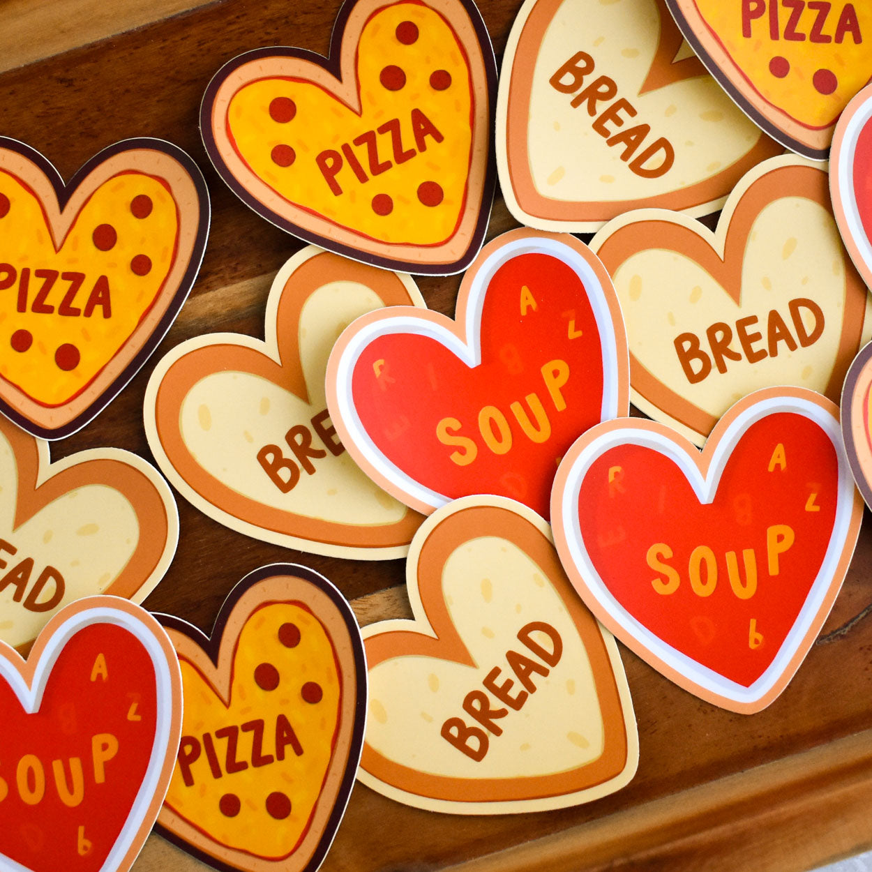 Soup Heart Sticker